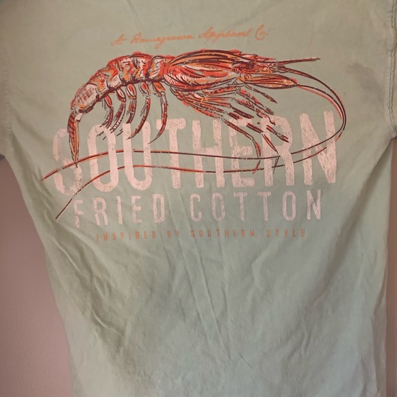 Size small Women’s Southern Fried Cotton top - Picture 2 of 3
